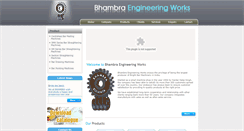 Desktop Screenshot of bhambraindia.com